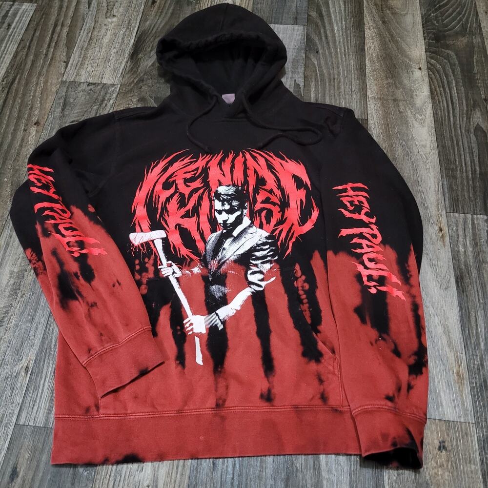 Ice Nine Kills Hoodie Unisex Small Pullover Hey Paul Blood Hip To Be Scared